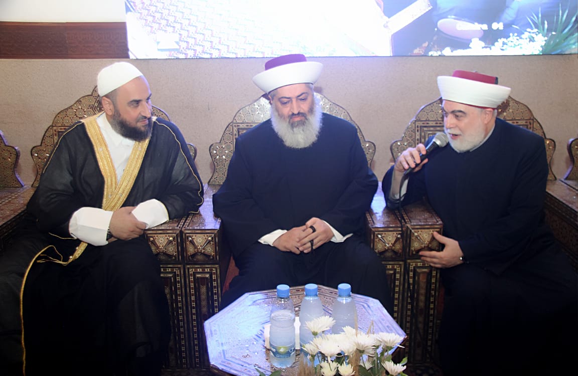 عقد قران كريمة مفتي طرابلس والشمال على نجل  الشيخ الأبطح