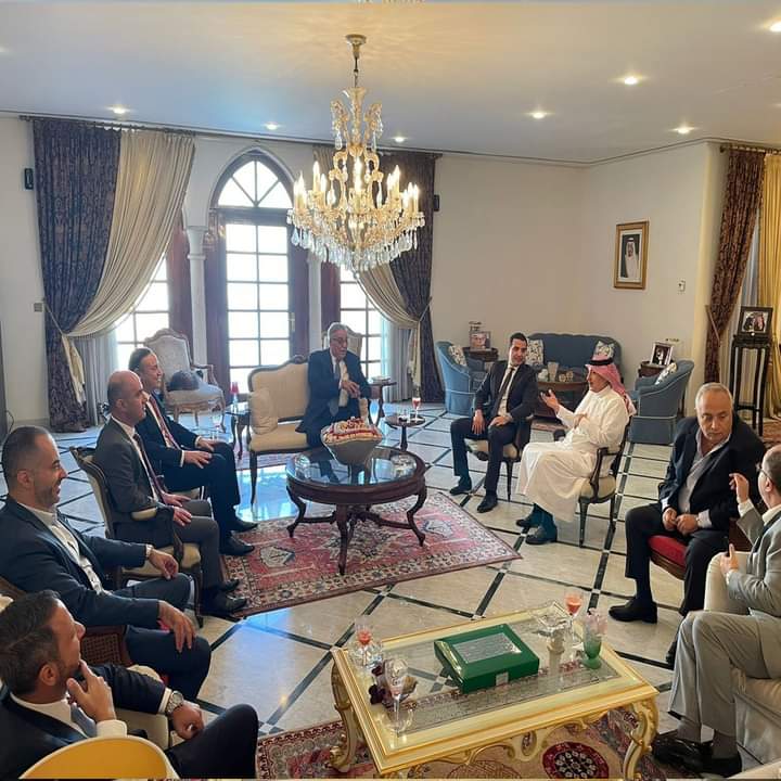 مطر يشارك في لقاء في سكن سفير لبنان في السعودية