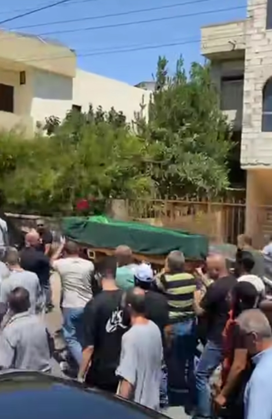 النخلة في الكورة تودّع خالد الأيوبي “أبو علي” في مأتم مهيب