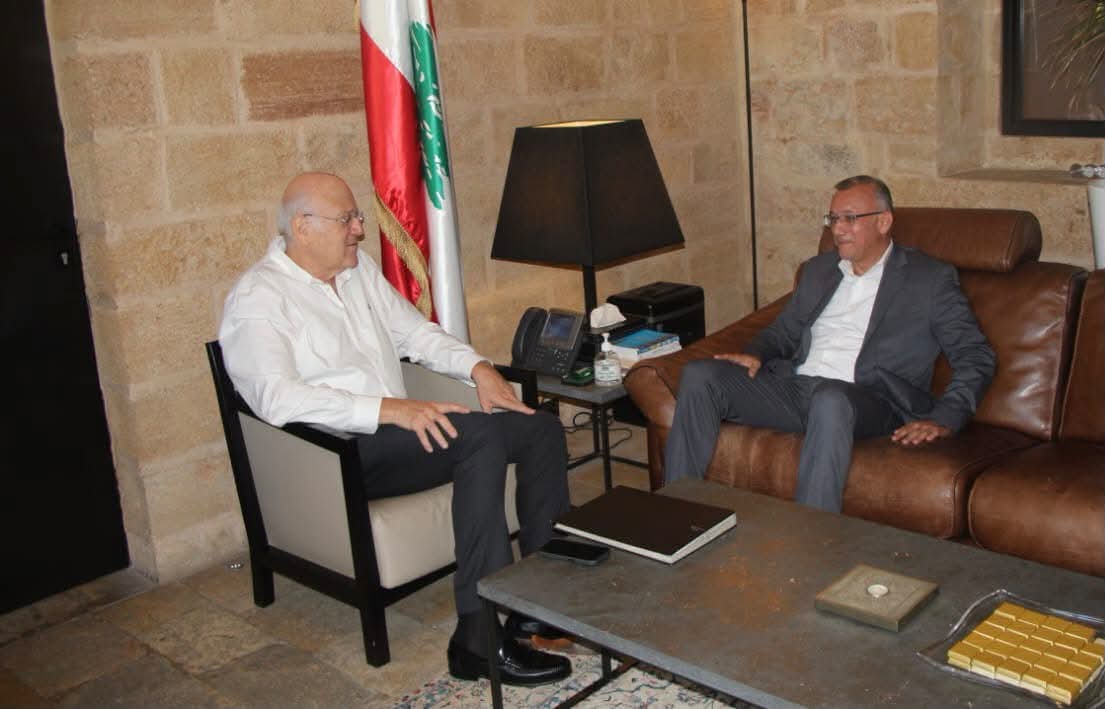 درويش يغرد بعد زيارته ميقاتي :  أولوية المرحلة حماية التضامن الداخلي وتحصين مؤسسات الدولة